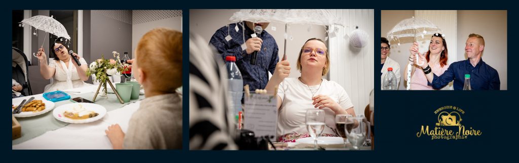 jeu de mariage de l'ombrelle